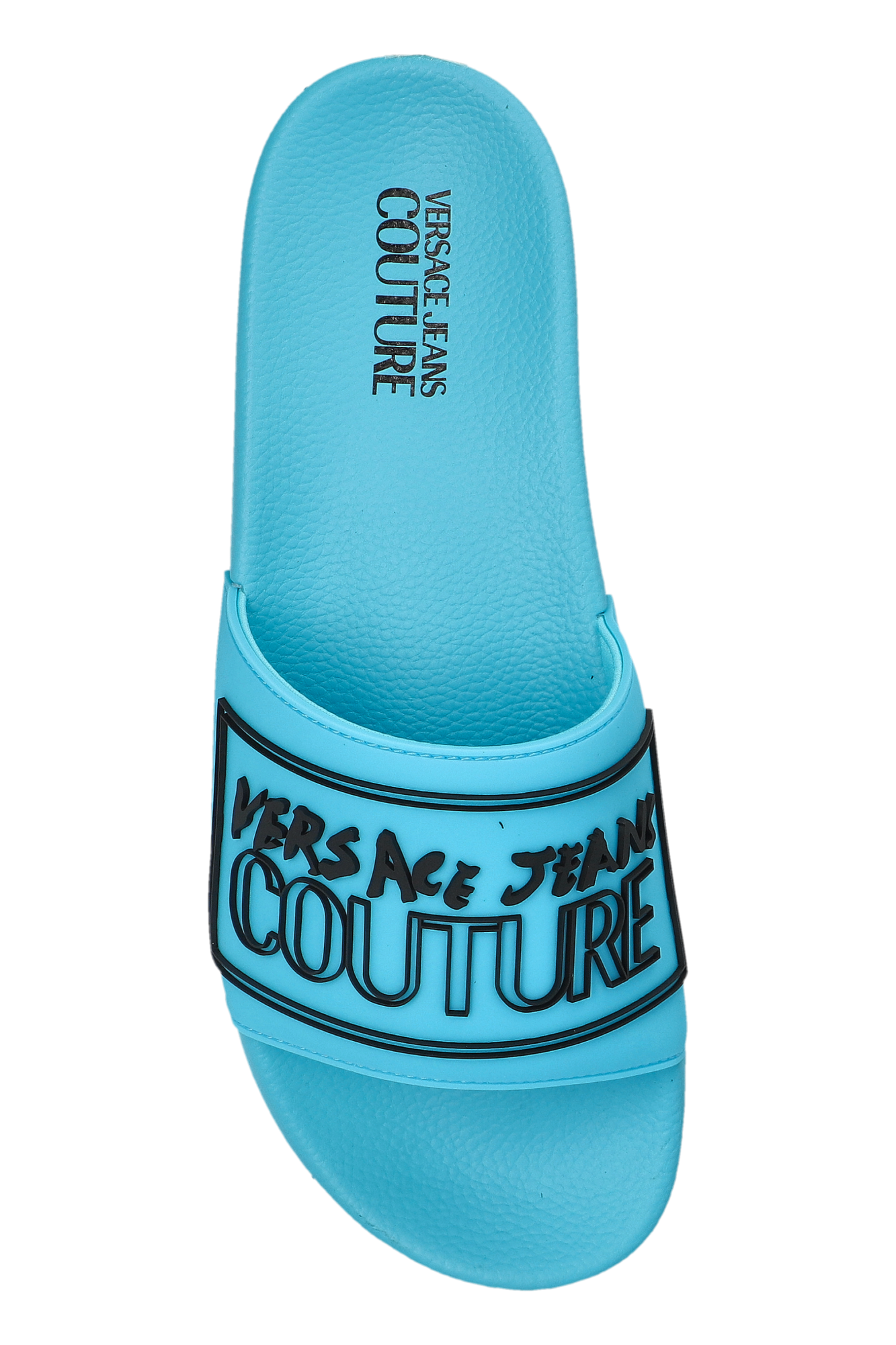 Blue Logo slides Versace Jeans Couture - Vitkac France